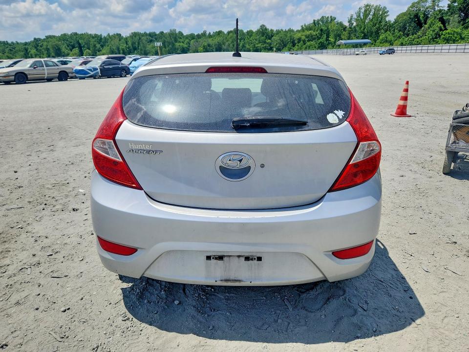 2013 Hyundai Accent VIN KMHCT5AE3DU109865 COPART salvage auction — FRONT END, Sc - Cert Of Title-Salvage, sold $750 on 2026-07-15 (photo 6)