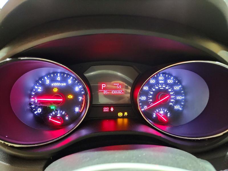 2016 Kia SEDONA VIN KNDMB5C13G6098414 COPART salvage auction — REAR END, IN - CERTIFICATE OF TITLE, sold $1,300 on 2026-07-07 (photo 9)