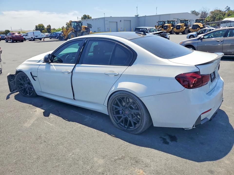 2015 BMW M3 VIN WBS3C9C54FJ276340 COPART salvage auction — FRONT END, Ca - Salvage Certificate, sold $13,100 on 2026-07-27 (photo 2)