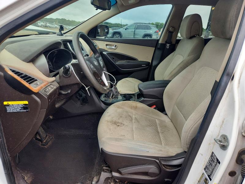 2013 Hyundai Santa fe VIN 5XYZT3LBXDG017272 COPART salvage auction — FRONT END, Mt - Certificate Of Title, sold $1,900 on 2026-07-29 (photo 7)