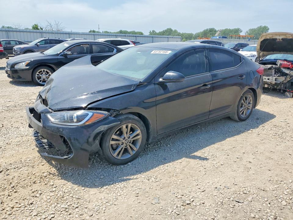 2017 Hyundai VIN 5NPD84LF1HH160016 COPART salvage auction — FRONT END, Ks - Cert Of Title-Salvage, sold $1,400 on 2026-07-02 (photo 1)