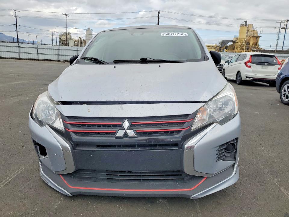 2024 Mitsubishi Mirage VIN ML32FUFJ3RHF08529 COPART salvage auction — FRONT END, Ca - Salvage Certificate, sold $2,500 on 2026-07-13 (photo 5)