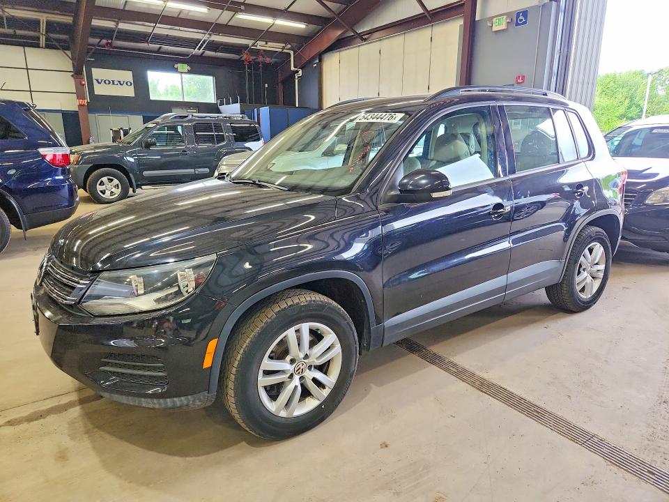2017 Volkswagen Tiguan VIN WVGBV7AXXHK000324 COPART salvage auction — MINOR DENT/SCRATCHES, Va - Certificate Of Title, sold $4,100 on 2026-07-27 (photo 1)