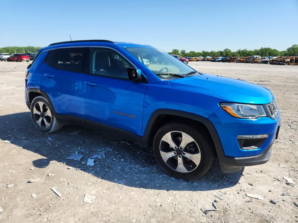 2019 Jeep Compass VIN 3C4NJCBB7KT778062 COPART salvage auction — REAR END, Wv - Salvage Certificate, sold $2,700 on 2026-08-03 (photo 4)