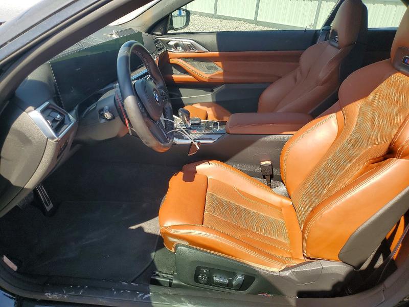 2024 BMW M4 VIN WBS33BA05RCN89663 COPART salvage auction — FRONT END, MI - CERT OF TITLE-SALVAGE VEHICLE, sold $20,400 on 2026-09-03 (photo 7)
