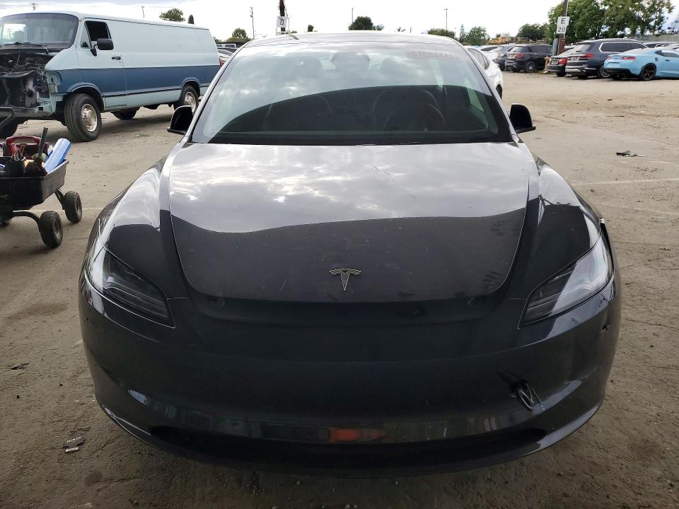 2024 Tesla VIN 5YJ3E1EA3RF743451 COPART salvage auction — REAR END, Ca - Salvage Certificate, sold $9,900 on 2026-07-02 (photo 5)