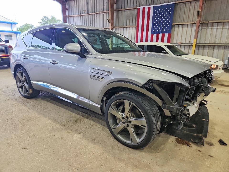 2023 Genesis Gv80 VIN KMUHCESC2PU112216 COPART salvage auction — FRONT END, La - Cert Of Title-Salvage, sold $17,000 on 2026-07-10 (photo 4)