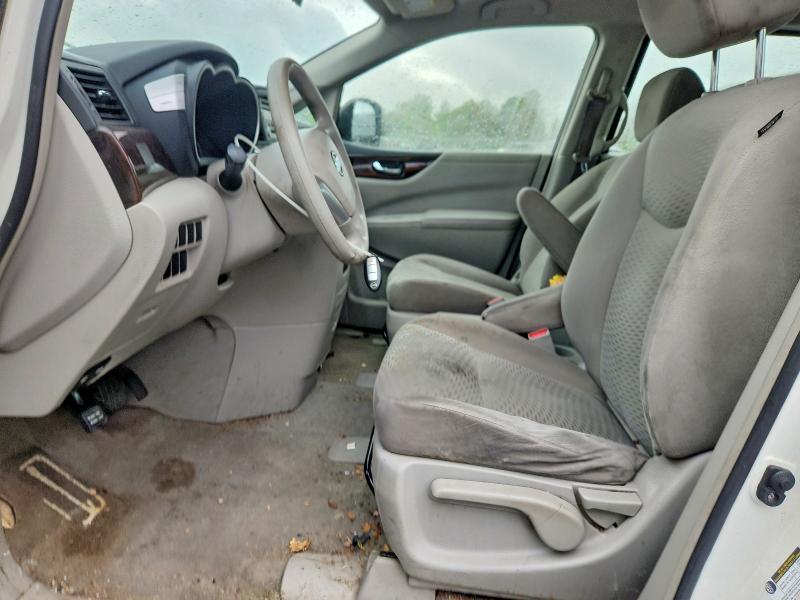 2015 Nissan Quest VIN JN8AE2KPXF9129206 COPART salvage auction — FRONT END, Id - Salvage Certificate Of Title, sold $450 on 2026-07-31 (photo 7)