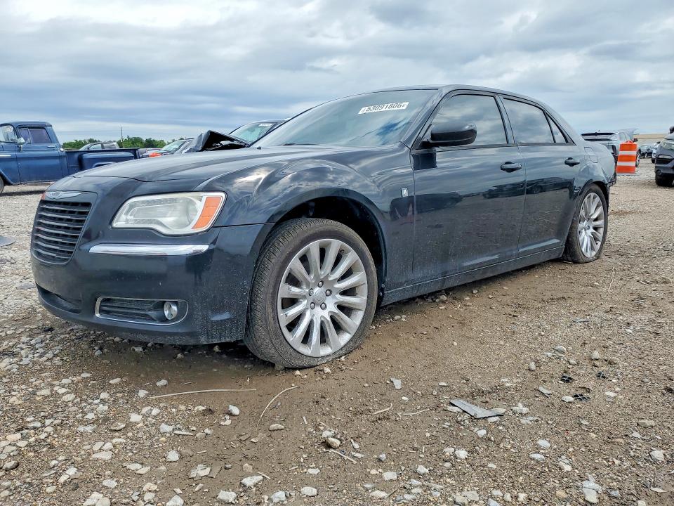 2013 Chrysler 300 VIN 2C3CCAAG9DH744949 COPART salvage auction — REAR END, Tx - Salvage Vehicle Title, sold $550 on 2026-07-02 (photo 1)