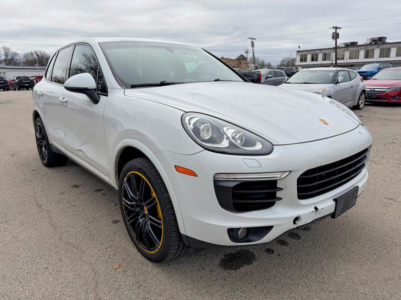 2018 Porsche Cayenne VIN WP1AA2A21JKA02261 — COPART salvage auction photo