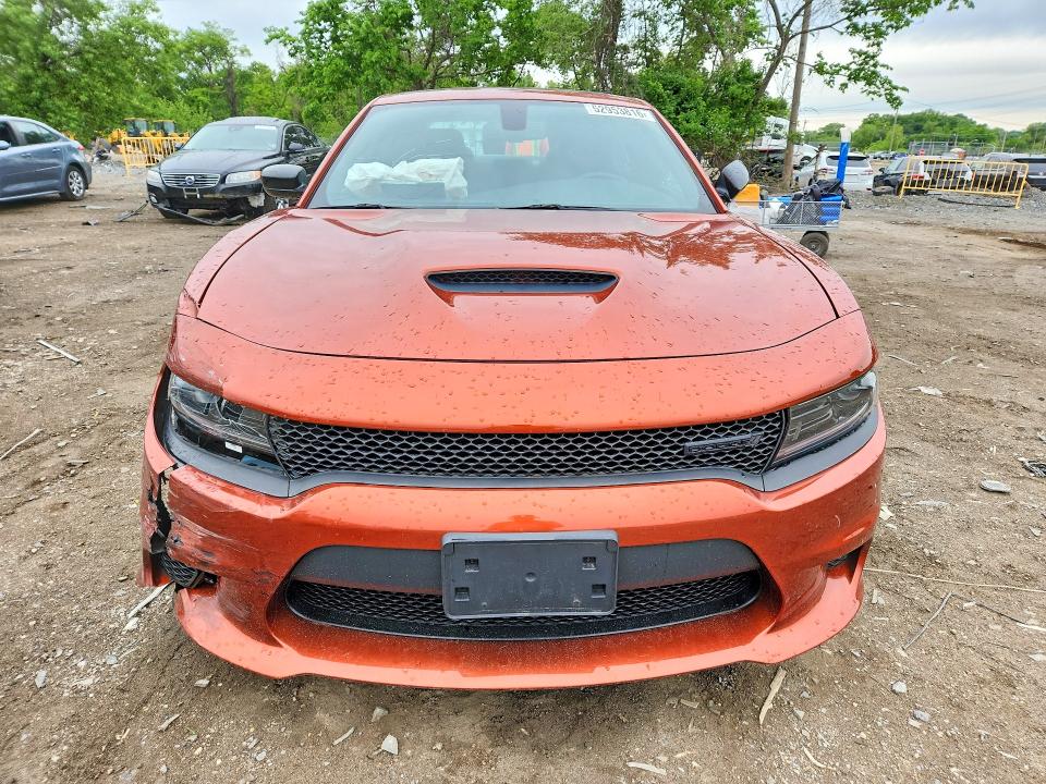 2023 Dodge Charger VIN 2C3CDXHGXPH687154 COPART salvage auction — FRONT END, Id - Salvage Certificate Of Title, sold $7,600 on 2026-08-25 (photo 5)