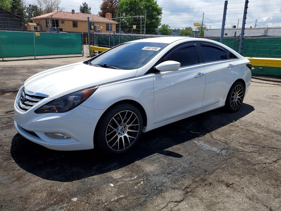 2012 Hyundai Sonata VIN 5NPEC4AC6CH313090 COPART salvage auction — FRONT END, CO - PUBLIC - SALVAGE TITLE, sold $2,050 on 2026-07-14 (photo 1)