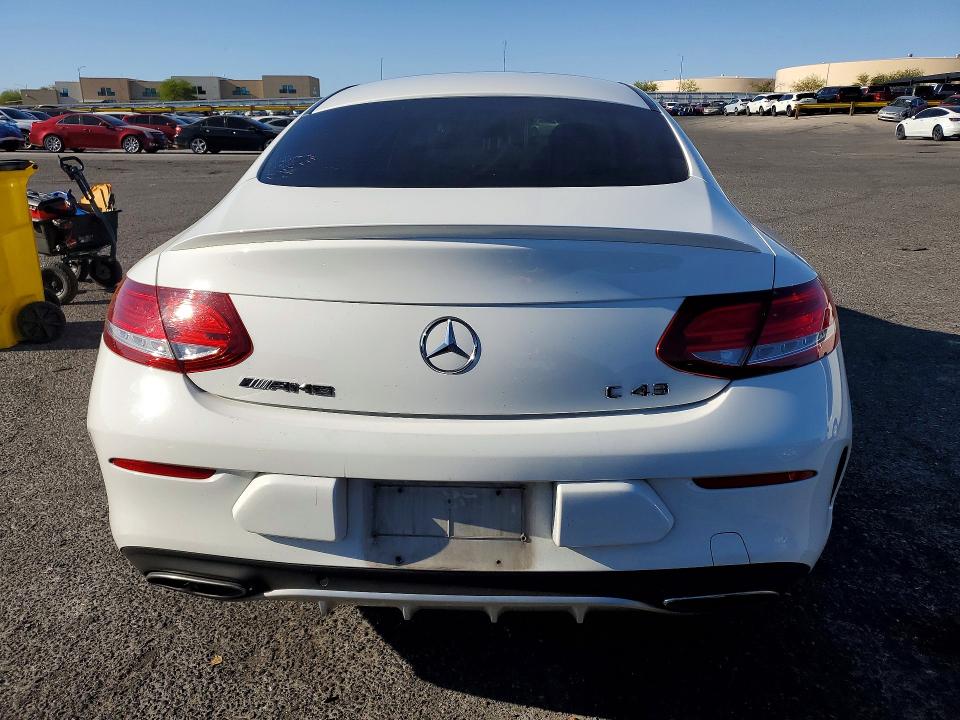2017 Mercedes-benz C class VIN WDDWJ6EB5HF489790 COPART salvage auction — MINOR DENT/SCRATCHES, Nv - Certificate Of Title (P), sold $12,800 on 2026-07-29 (photo 6)