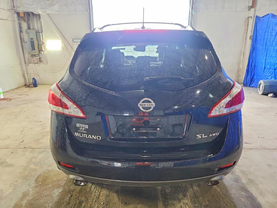 2013 Nissan Murano VIN JN8AZ1MW0DW313104 COPART salvage auction — FRONT END, Ky - Cert Of Title-Salvage, sold $900 on 2026-07-11 (photo 6)
