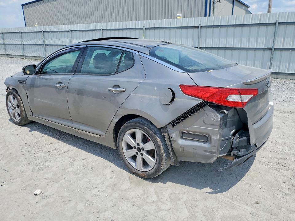 2013 Kia Optima VIN 5XXGR4A67DG127542 COPART salvage auction — FRONT END, Nc - Salvage Certificate Of Title, sold $475 on 2026-07-22 (photo 2)