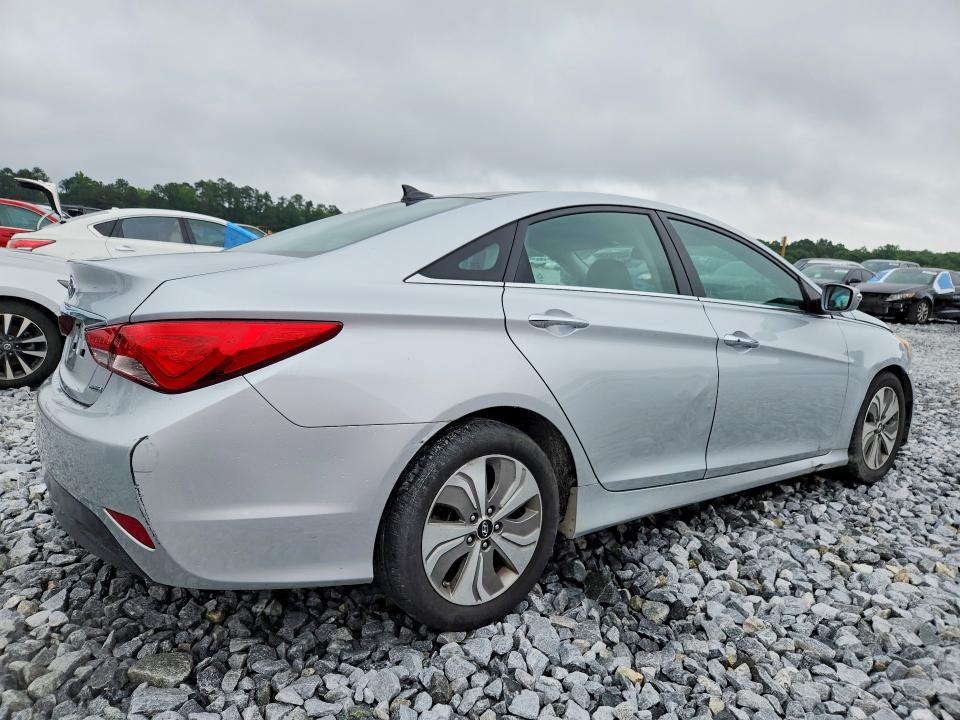 2014 Hyundai Sonata VIN 5NPEC4AC6EH843952 COPART salvage auction — FRONT END, Ga - Cert Of Title-Salvage, sold $475 on 2026-07-28 (photo 3)