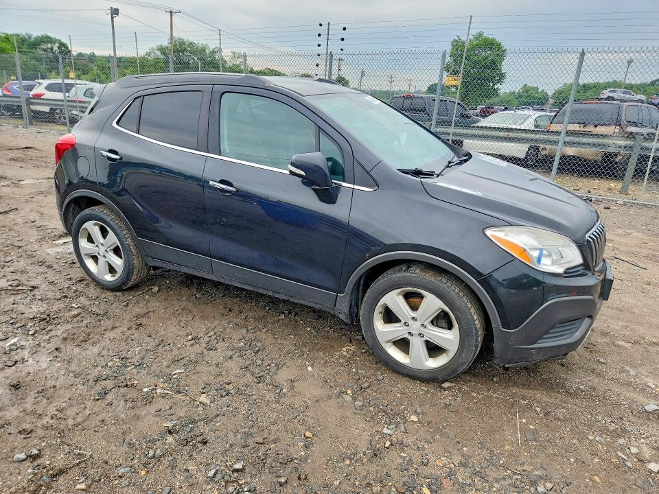 2016 Buick Encore VIN KL4CJASB7GB717325 COPART salvage auction — MINOR DENT/SCRATCHES, Md - Certificate Of Title, sold $425 on 2026-07-02 (photo 4)
