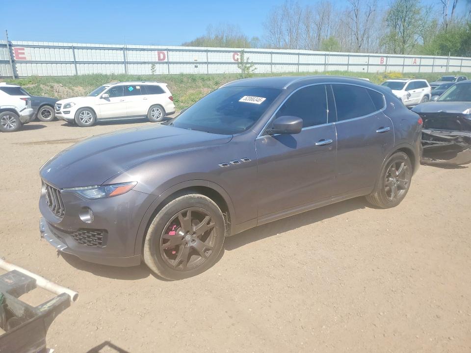 2017 Maserati Levante VIN ZN661XUS9HX243254 COPART salvage auction — MINOR DENT/SCRATCHES, MI - DEALER ONLY CLEAN TITLE, sold $5,100 on 2026-07-29 (photo 1)