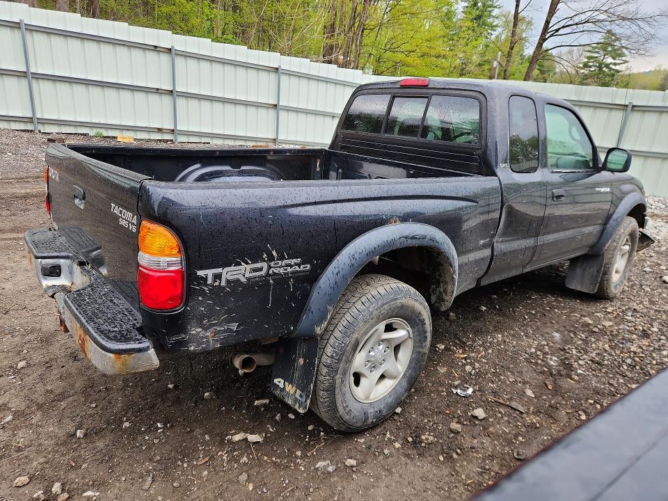 2004 Toyota Tacoma VIN 5TEWN72N24Z374595 COPART salvage auction — FRONT END, VT - CERTIFICATE OF TITLE, sold $200 on 2026-07-13 (photo 3)