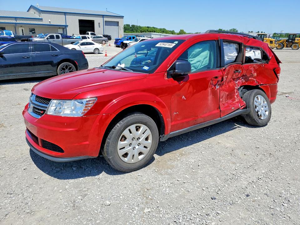 2016 Dodge Journey VIN 3C4PDCAB4GT118215 — COPART salvage auction photo