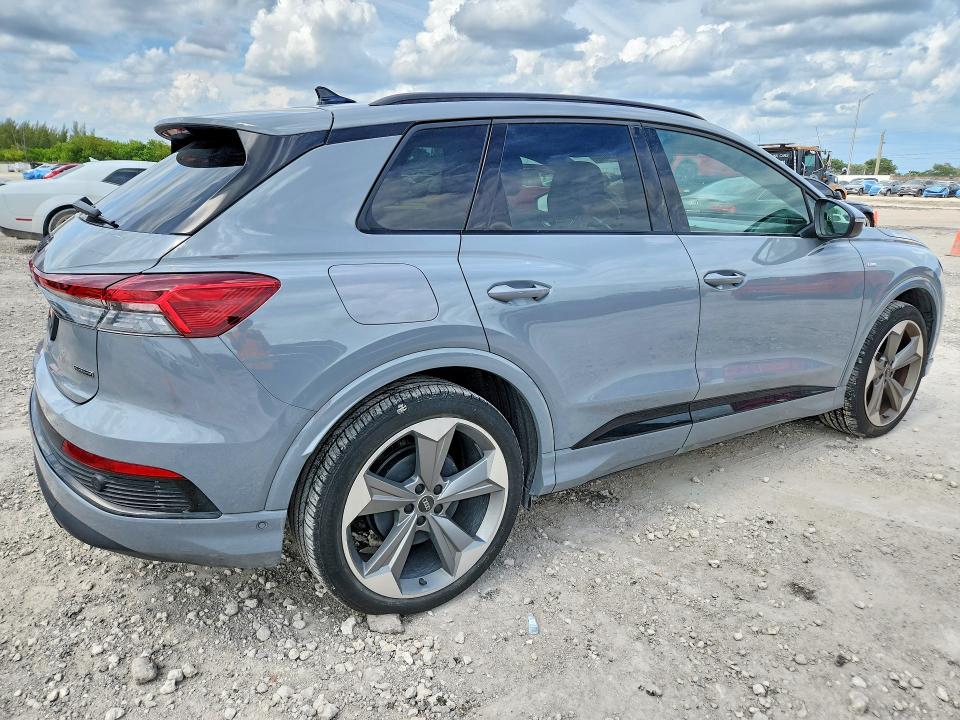 2024 Audi Q4 e-tron VIN WA1LUBFZ9RP084319 COPART salvage auction — VANDALISM, Fl - Certificate Of Destruction, sold $17,100 on 2026-07-15 (photo 3)