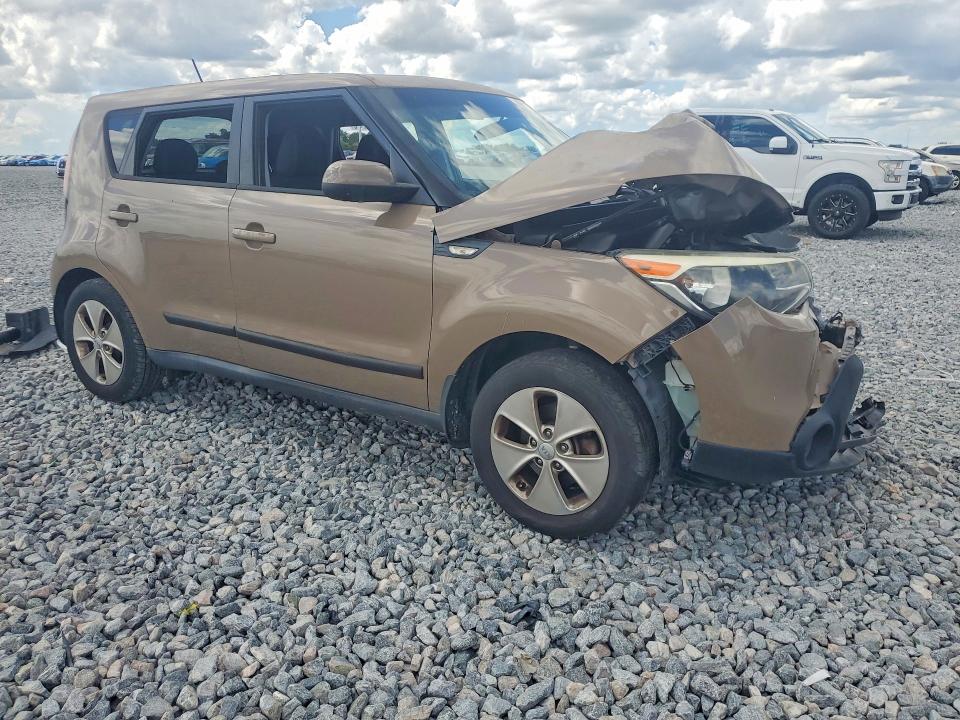 2014 Kia Soul VIN KNDJN2A23E7052321 COPART salvage auction — FRONT END, FL - CERT OF TITLE SLVG REBUILDABLE, sold $375 on 2026-07-02 (photo 4)
