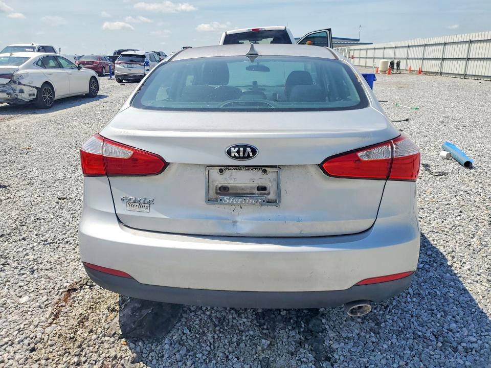 2016 Kia Forte VIN KNAFX4A84G5529513 COPART salvage auction — FRONT END, La - Cert Of Title-Salvage, sold $1,750 on 2026-07-06 (photo 6)