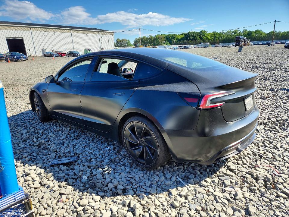 2024 Tesla Model 3 VIN 5YJ3E1ETXRF866035 COPART salvage auction — FRONT END, Nj - Cert Of Title-Salvage, sold $14,700 on 2026-07-13 (photo 2)