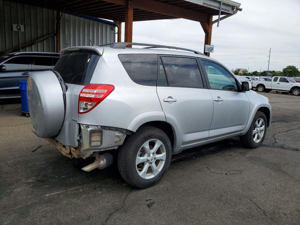 2012 Toyota Rav 4 VIN 2T3DF4DV0CW261383 COPART salvage auction — REAR END, CO - PUBLIC - SALVAGE TITLE, sold $5,200 on 2026-07-02 (photo 3)