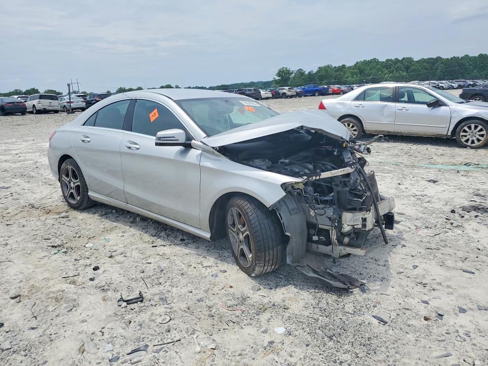 2014 Mercedes-benz Cla-klasse VIN WDDSJ4EB7EN041037 COPART salvage auction — FRONT END, GA - CERT OF TITLE-SALVAGE (P), sold $500 on 2026-07-27 (photo 4)