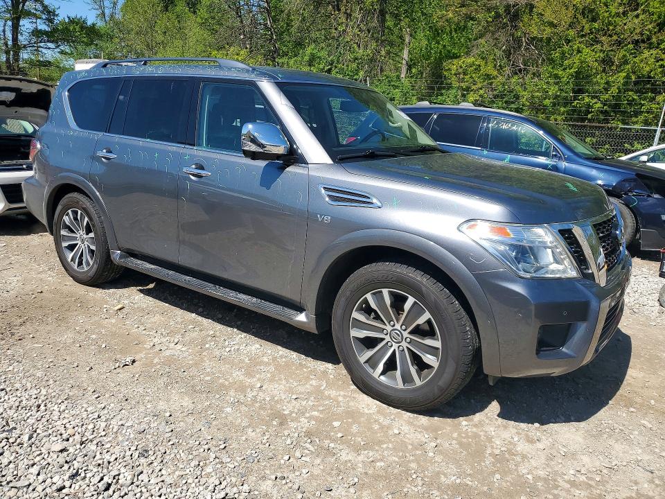 2020 Nissan VIN JN8AY2NC4L9621046 COPART salvage auction — HAIL, Oh - Cert Of Title-Salvage, sold $9,100 on 2026-07-29 (photo 4)