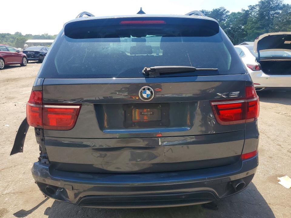 2013 BMW X5 VIN 5UXZV4C54D0E03039 COPART salvage auction — REAR END, Ga - Cert Of Title-Salvage, sold $875 on 2026-07-24 (photo 6)