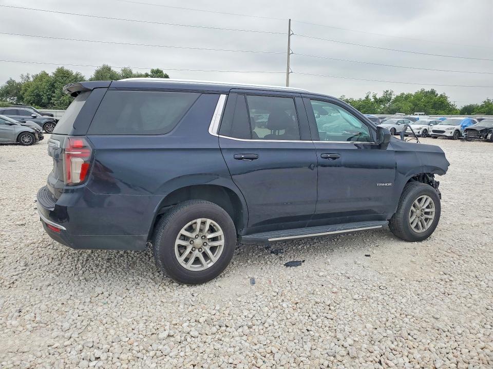 2021 Chevrolet Tahoe VIN 1GNSCNKD1MR349853 COPART salvage auction — FRONT END, Tx - Salvage Vehicle Title, sold $10,100 on 2026-07-02 (photo 3)