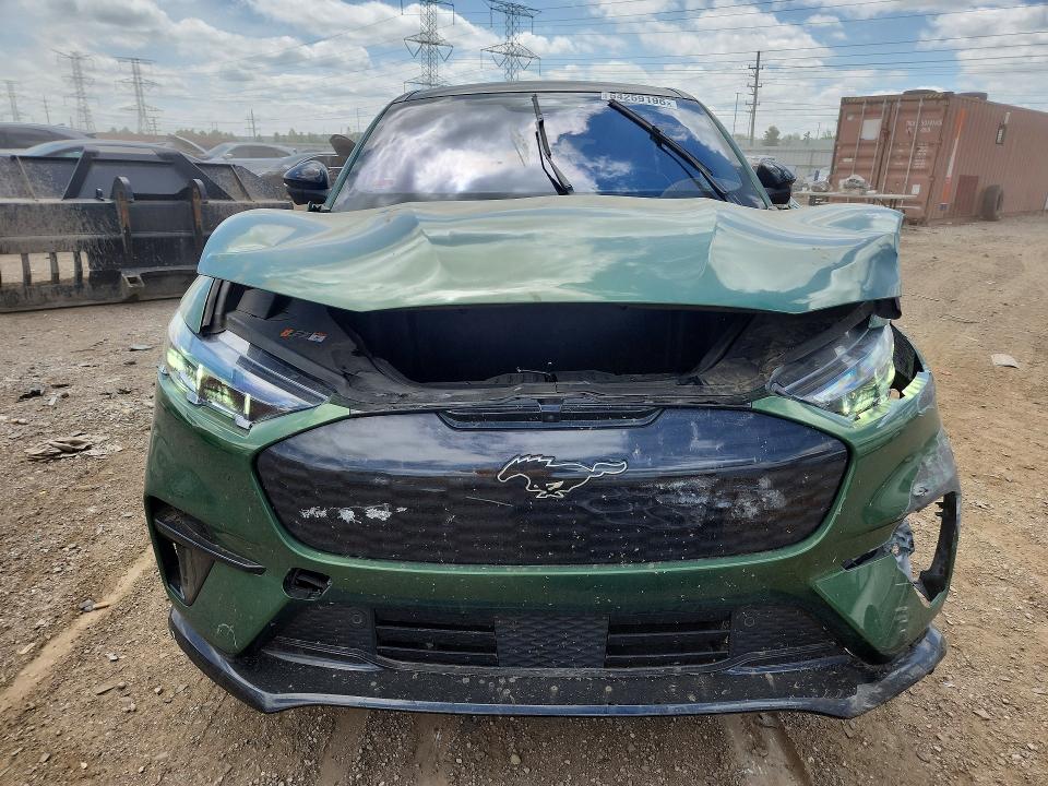 2024 Ford Mustang mach-e VIN 3FMTK4SX7RMA38811 COPART salvage auction — ALL OVER, Il - Salvage Certificate, sold $8,000 on 2026-07-23 (photo 5)