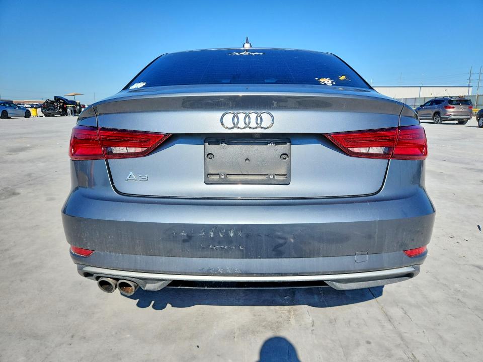 2017 Audi A3 VIN WAUAUGFF1H1041978 COPART salvage auction — FRONT END, Tx - Salvage Vehicle Title, sold $675 on 2026-07-02 (photo 6)