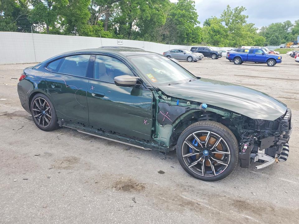 2023 BMW I4 VIN WBY33AW06PFN77994 COPART salvage auction — FRONT END, MO - SALVAGE CERTIFICATE OF TITLE, sold $11,300 on 2026-07-24 (photo 4)