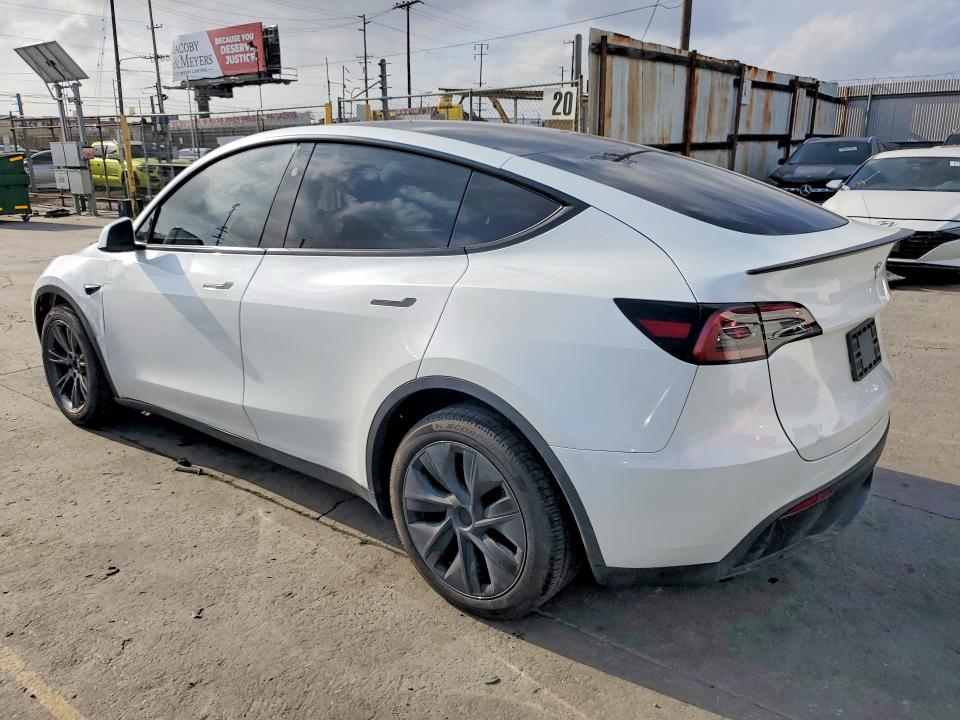 2024 Tesla Model y VIN 7SAYGDED1RF193049 COPART salvage auction — FRONT END, Ca - Salvage Certificate, sold $15,400 on 2026-07-27 (photo 2)