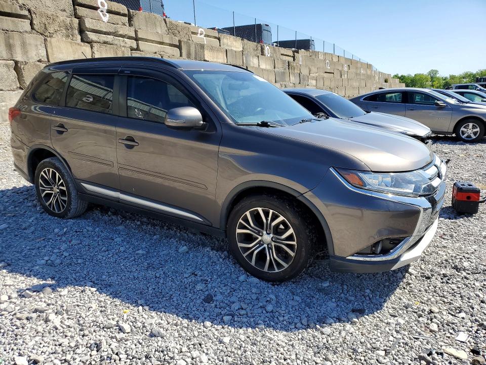 2016 Mitsubishi Outlander VIN JA4AZ3A31GZ024859 COPART salvage auction — FRONT END, OH - CERT OF TITLE-SALVAGE, sold $1,400 on 2026-07-24 (photo 4)