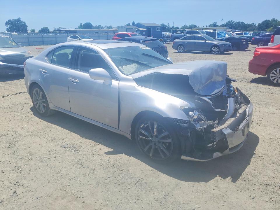 2006 Lexus Is VIN JTHBK262665014423 COPART salvage auction — FRONT END, Ca - Salvage Certificate, sold $15 on 2026-07-21 (photo 4)