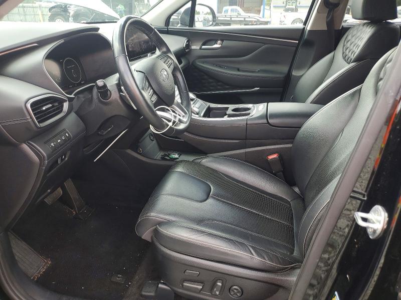 2021 Hyundai Santa fe VIN KM8S5DA11MU012547 COPART salvage auction — REAR END, Nc - Salvage Certificate Of Title, sold $150 on 2026-07-29 (photo 7)