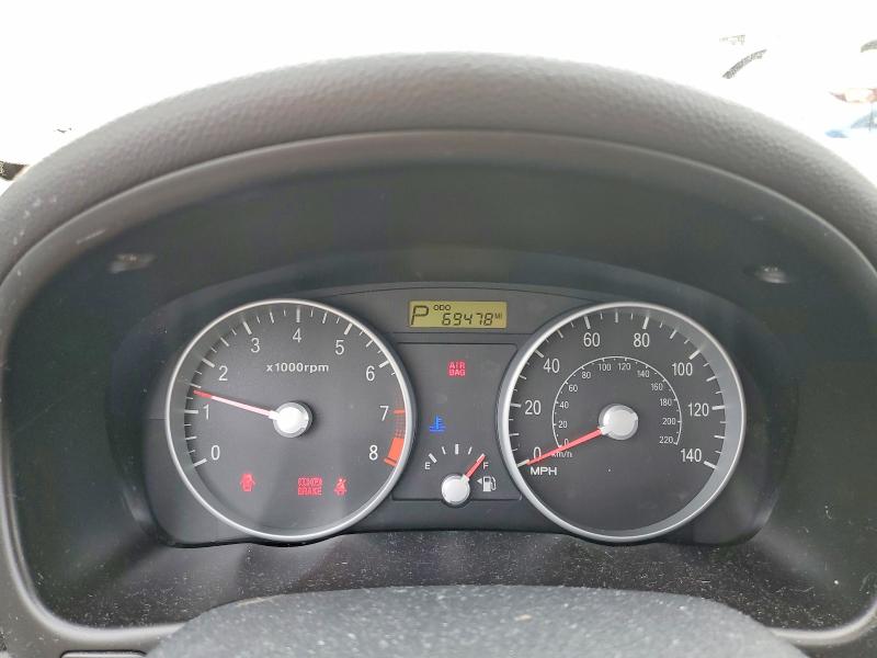 2008 Hyundai Accent VIN KMHCM36C58U102947 COPART salvage auction — SIDE, Or - Salvage Title Certificate, sold $1,150 on 2026-07-06 (photo 9)