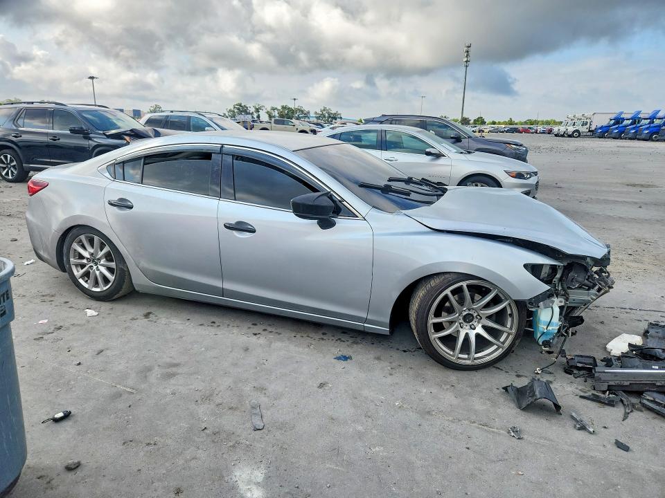 2017 Mazda 6 VIN JM1GL1U54H1117247 COPART salvage auction — FRONT END, Fl - Certificate Of Destruction, sold $450 on 2026-07-08 (photo 4)
