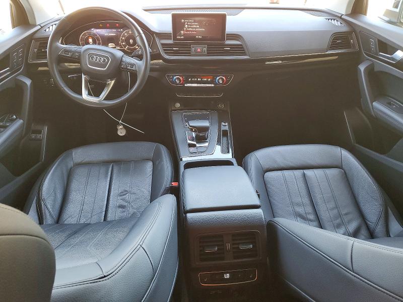 2020 Audi Q5 VIN WA1E2AFY6L2058331 COPART salvage auction — FRONT END, Ca - Salvage Certificate, sold $40 on 2026-07-21 (photo 8)