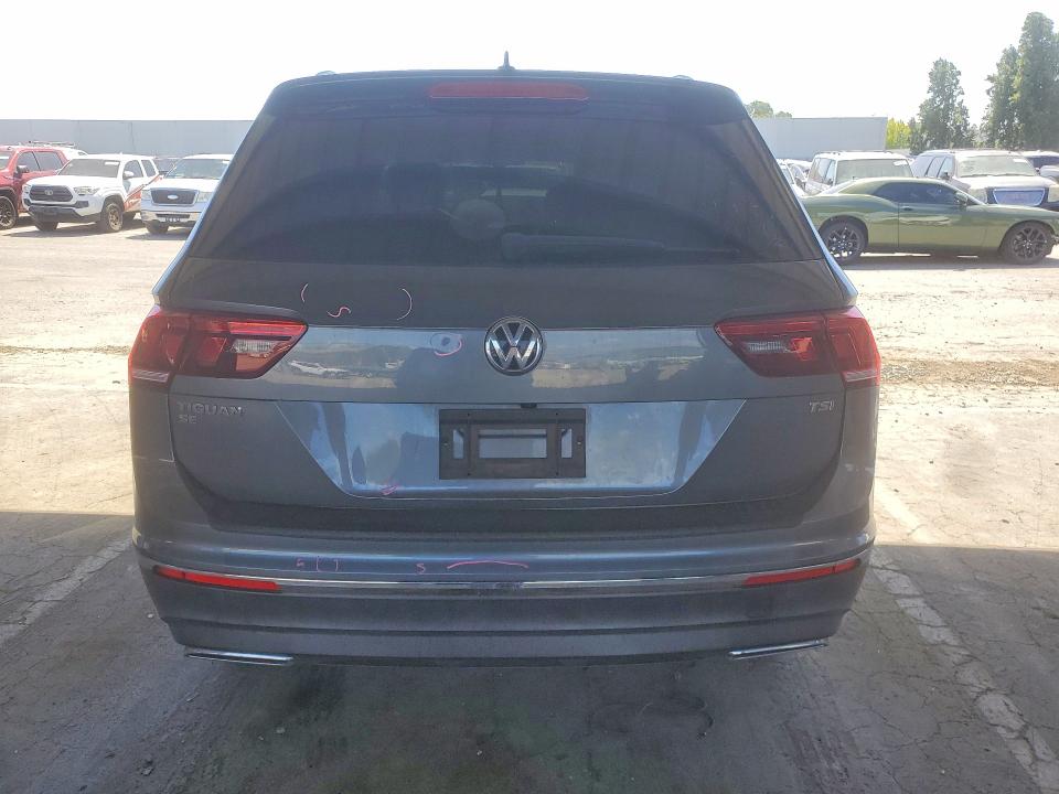 2018 Volkswagen Tiguan VIN 3VV3B7AX8JM002669 COPART salvage auction — FRONT END, CA - SALVAGE CERTIFICATE, sold $3,750 on 2026-07-02 (photo 6)