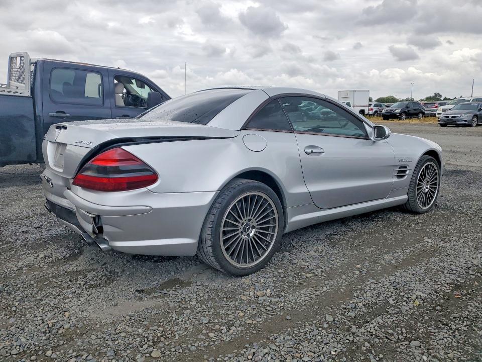 2003 Mercedes-benz VIN WDBSK74F73F047228 COPART salvage auction — REAR END, Ca - Salvage Certificate, sold $4,300 on 2026-07-02 (photo 3)