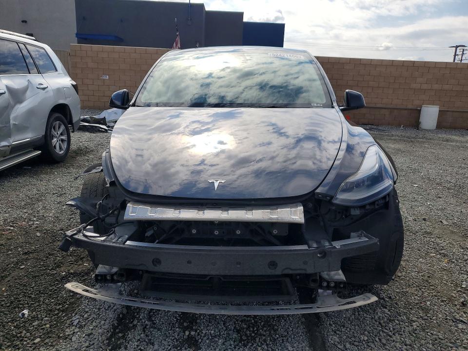 2024 Tesla Model y VIN 7SAYGDEE2RA245942 COPART salvage auction — FRONT END, Ca - Salvage Certificate, sold $14,600 on 2026-07-08 (photo 5)