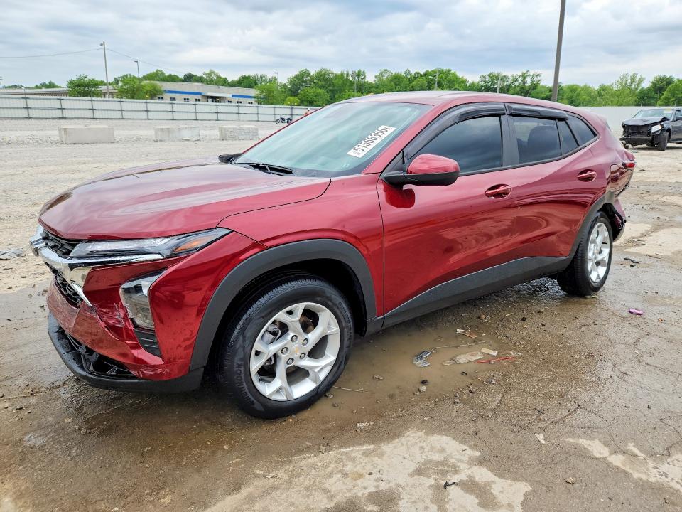 2024 Chevrolet Trax VIN KL77LFE24RC176044 COPART salvage auction — REAR END, Ky - Bill Of Sale/Part Only/No Titl, sold $2,700 on 2026-07-19 (photo 1)
