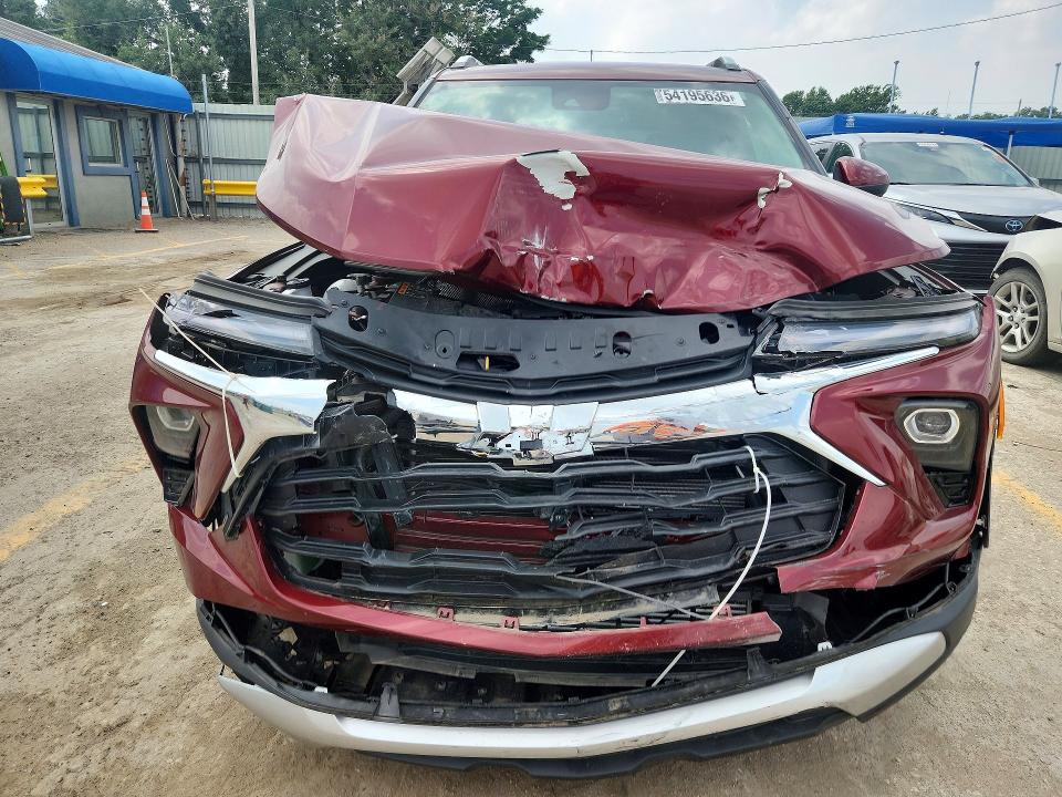 2025 Chevrolet Trailblazer VIN KL79MRSLXSB060931 COPART salvage auction — FRONT END, Ks - Cert Of Title-Salvage, sold $5,900 on 2026-07-15 (photo 5)