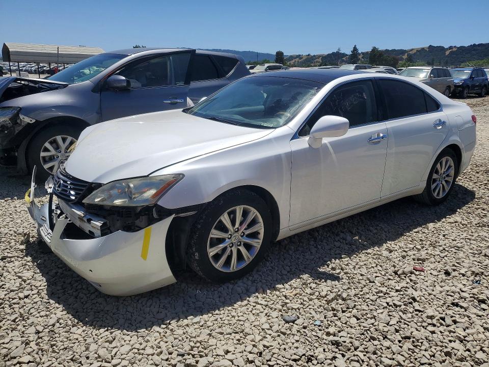 2007 Lexus ES VIN JTHBJ46G272069674 COPART salvage auction — FRONT END, Ca - Salvage Certificate, sold $950 on 2026-07-14 (photo 1)
