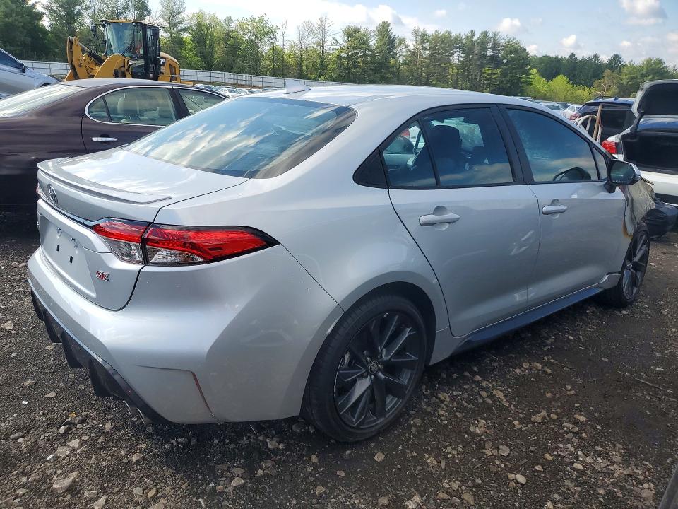 2026 Toyota Corolla VIN 5YFS4MCEXTP257558 COPART salvage auction — Burn Engine, MD - CERT OF SALVAGE > 75% DAMAGE, sold $2,000 on 2026-07-27 (photo 3)